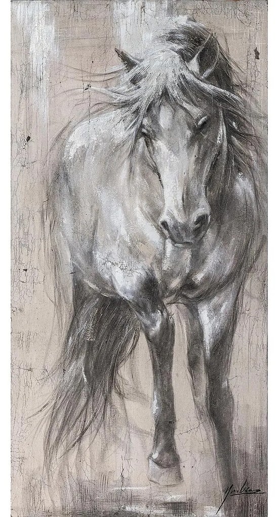 Πίνακας ArteLibre "Ζωϊκό Βασίλειο" Καμβάς 60x120cm Arte-14670091
