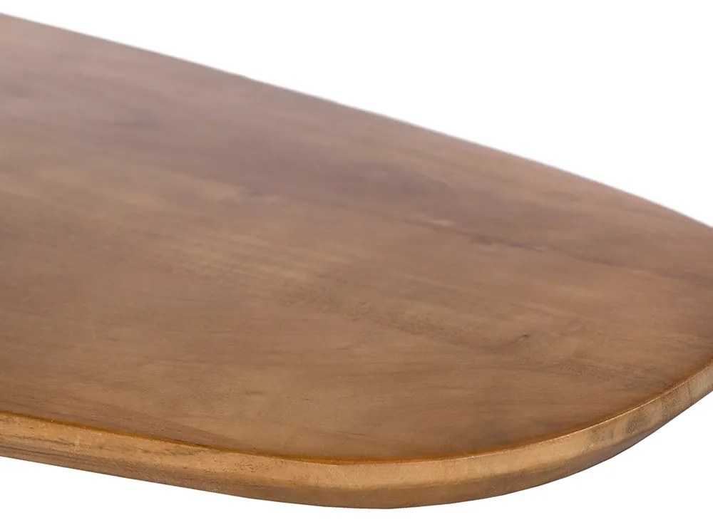 LEVEL COFFEE TABLE ΦΥΣΙΚΟ ΜΑΥΡΟ 95x65xH48cm - 04-1047