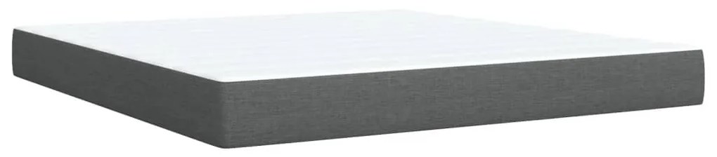 ΚΡΕΒΑΤΙ BOXSPRING ΜΕ ΣΤΡΩΜΑ ΣΚΟΥΡΟ ΓΚΡΙ 180X200 ΕΚ ΥΦΑΣΜΑΤΙΝ 3285152