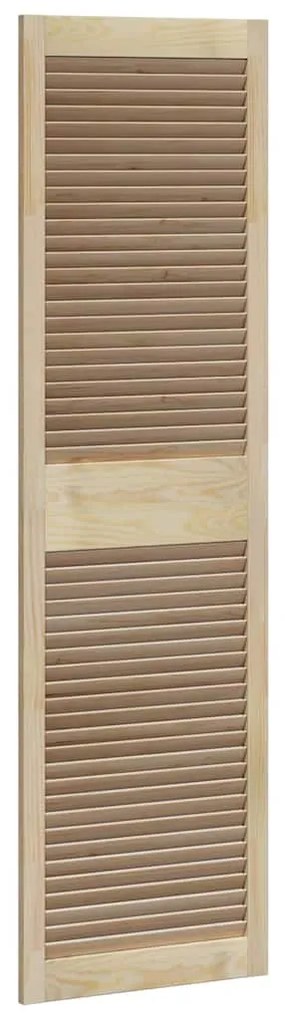vidaXL Πόρτα Ντουλάπας με πόρτα 2 pcs Φυσικό 140.5 x 2.1 x 49.5 cm