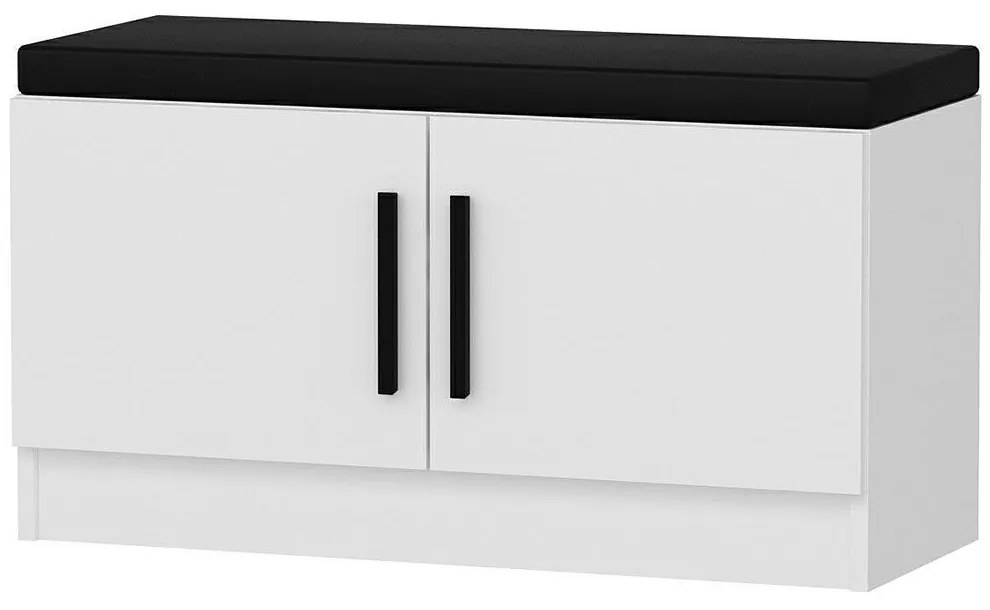 Παπουτσοθήκη Noah 506MNR3261 90x35x50cm White-Black