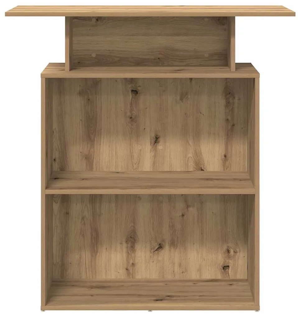 vidaXL Γραφείο υποδοχής 100x40x104 εκ. Επεξεργασμένο Ξύλο