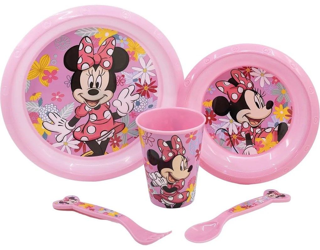 Παιδικό Σετ Σκεύη Minnie Mouse CZ11312 Ροζ 5 Τεμάχια