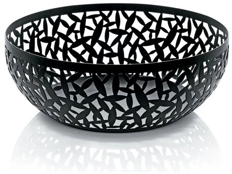 Φρουτιέρα Cactus MSA04/29 B Φ29x10,8cm Μεταλλική Black Alessi Metal