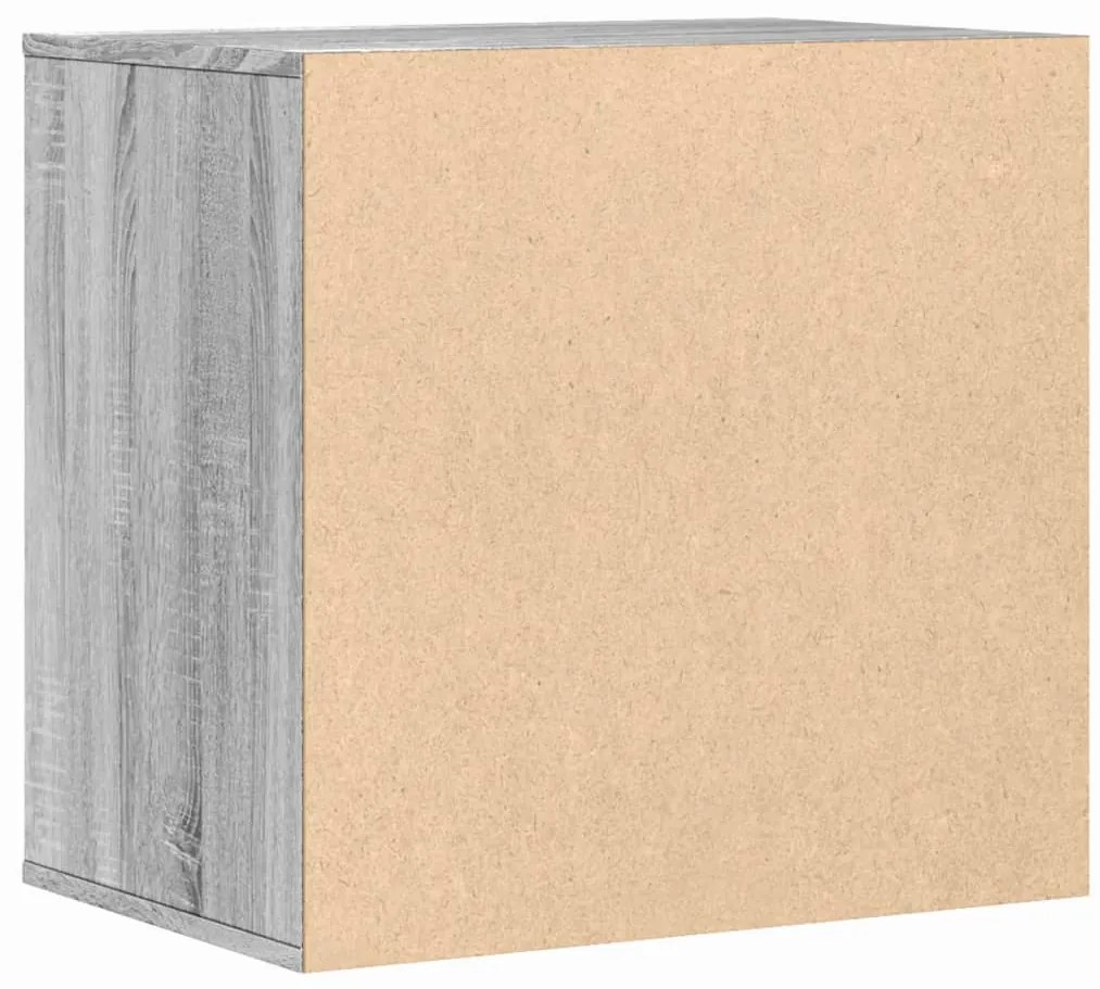 vidaXL Συρταριέρα Γκρι Sonoma 60x41x58 εκ. από Επεξεργ. Ξύλο