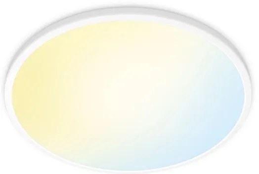 Έξυπνο Φωτιστικό Οροφής Πλαφονιέρα LED 32W 3CCT Dimmable Super Slim Wiz-929003226901-Λευκό 929003226901