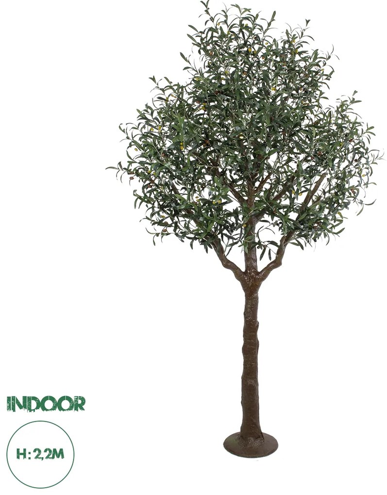 20425 GloboStar®  Artificial Garden OLIVE TREE 20425 Τεχνητό Διακοσμητικό Δέντρο Ελιά Υ220cm