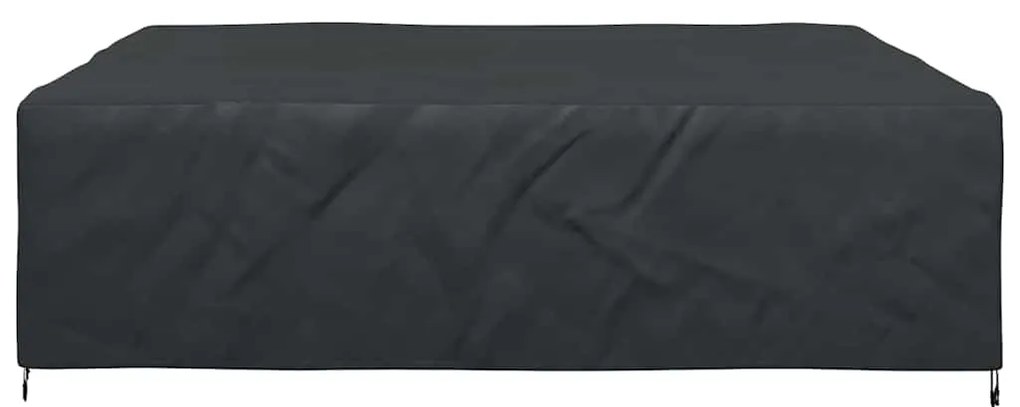 vidaXL Κάλυμμα επίπλων Μονόχρωμο Μαύρο 275 x 275 x 70 εκ. 210D