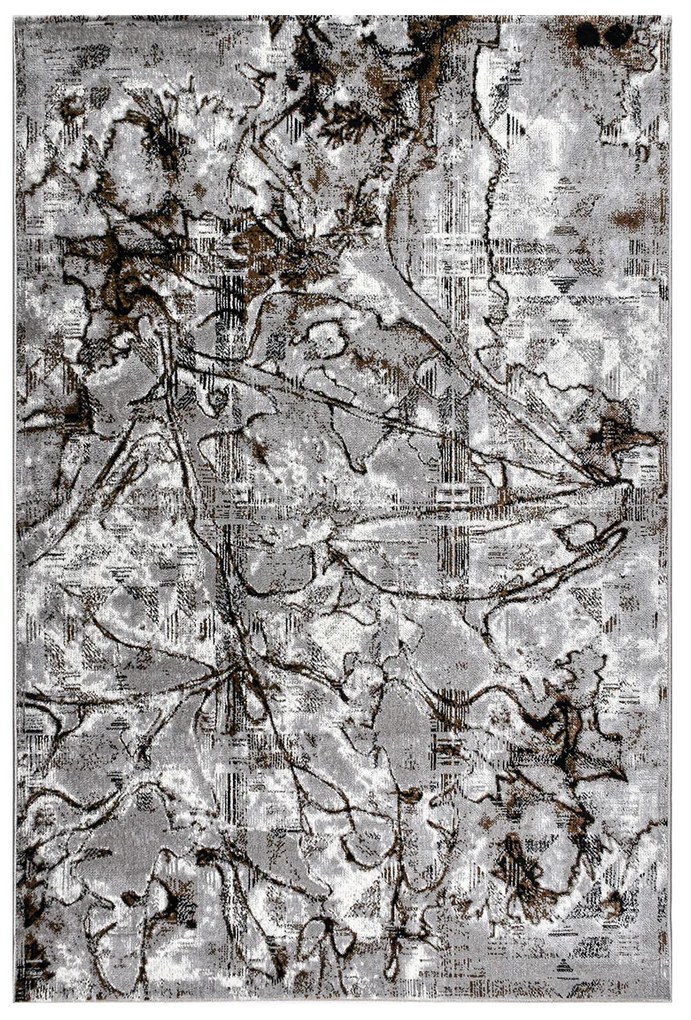 Χαλί (200x290) Polcarpet Estia 230 Black Grey