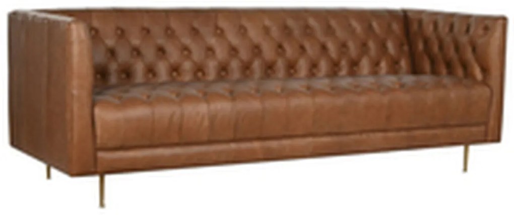 Καναπές Home ESPRIT Καφέ 209 X 77 X 74 CM