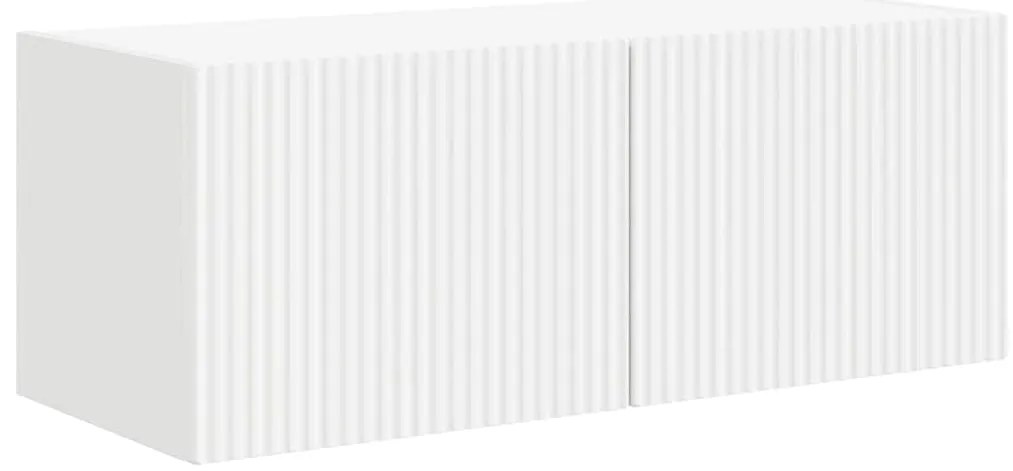 vidaXL Ντουλάπι Τηλεόρασης Τοίχου Επιτοίχιο Λευκό 60 x 31 x 29.5 εκ