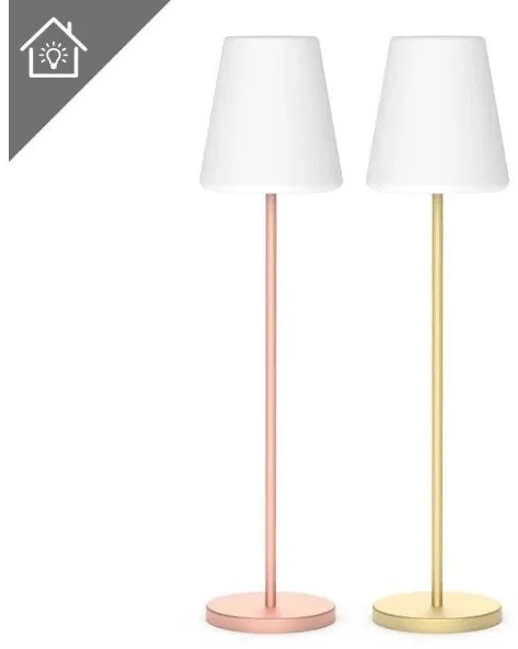 Επιδαπέδιο Φωτιστικό E27 IP65 Lola Slim 180 New Garden-LUMLLS180RGINOUTNW-Rose Gold LUMLLS180RGINOUTNW