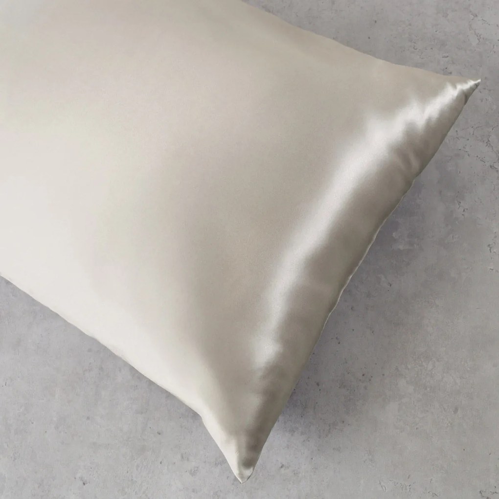 Μεταξωτή Μαξιλαροθήκη Φάκελος (50x70) Rythmos Silk Sleep Μπεζ