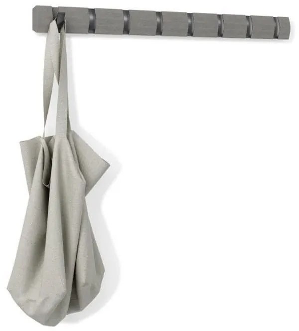 Κρεμάστρα Τοίχου Flip 8 318858-1045 81,3x3,2x7,6 GrEy-Pewter Umbra Ξύλο