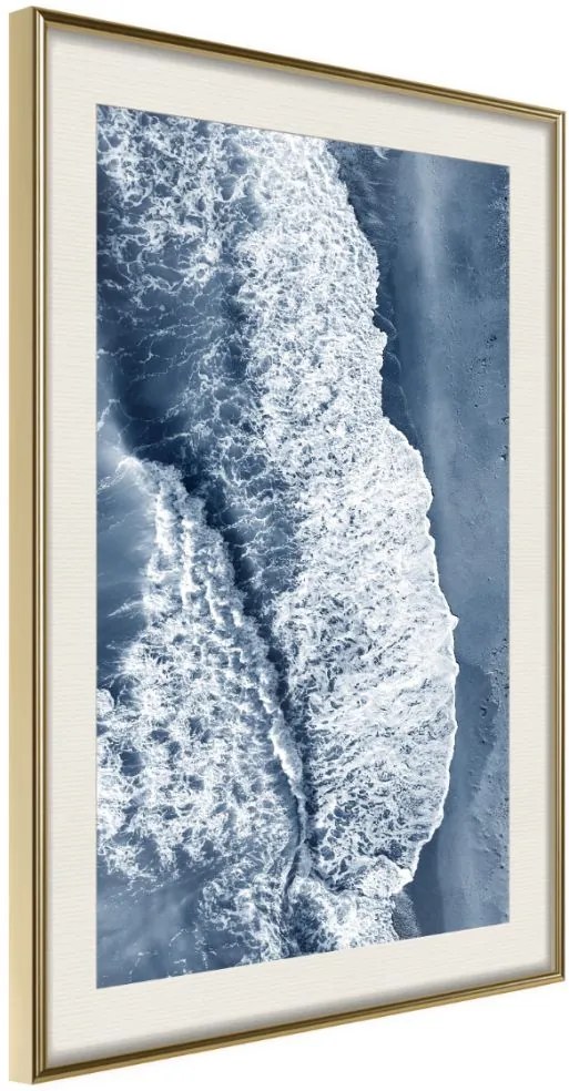 Αφίσα - Surf - 30x45 - Χρυσό - Με πασπαρτού