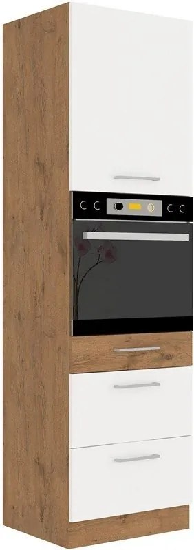 Επιδαπέδιο ντουλάπι ψηλό Virgo 60 DPS-Leuko