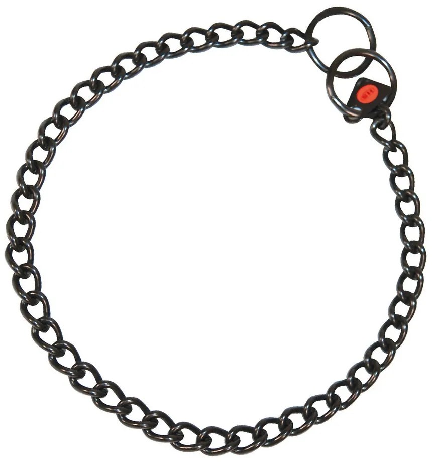 Κολλάρο Σκύλου Hs Sprenger Μαύρο 2,5 mm Σύνδεσμοι Κοντό (50 cm)