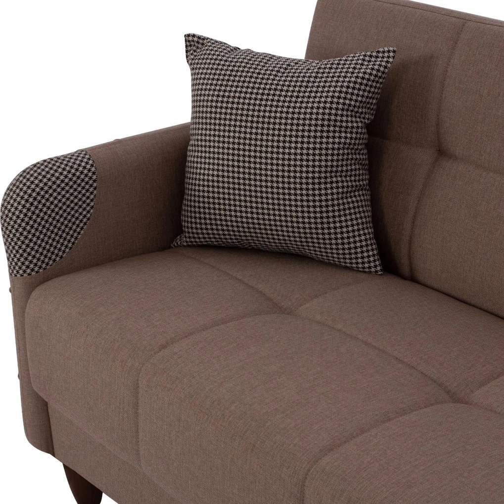 Καναπές - Κρεβάτι Sanna 2θέσιος Μπέζ 140x82x86 εκ. 140x82x86 εκ.