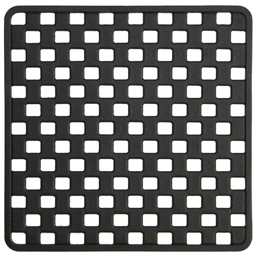 Ταπέτο Αντιολισθητικό Doby Black Sealskin 50X50 Καουτσούκ