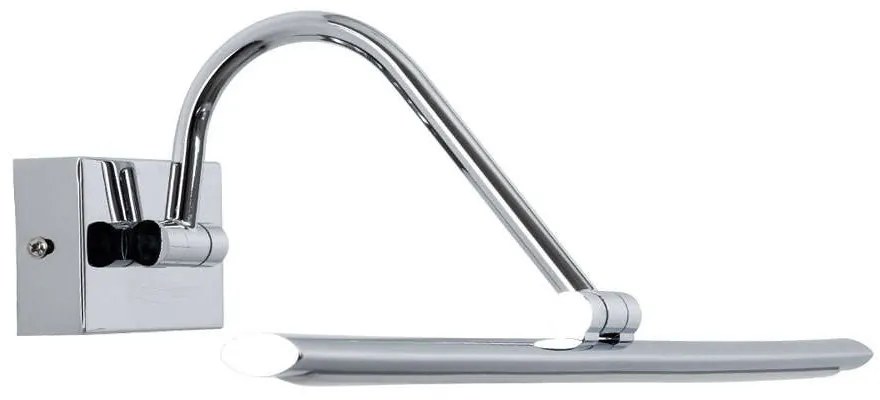 Φωτιστικό Τοίχου - Απλίκα Mira 60434 Led 12W 60x20x13cm Silver GloboStar Αλουμίνιο