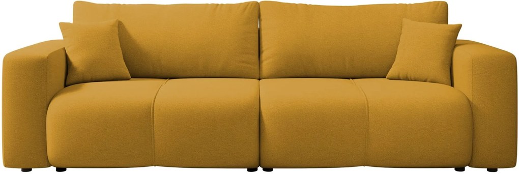 Καναπές Furyn τριθέσιος-Moustardi - 248.00Χ90.00Χ82.00cm