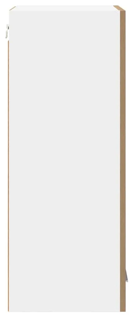 vidaXL Κρεμαστό ντουλάπι με αποθήκευση Artisan Oak 40 x 31 x 80 εκ.