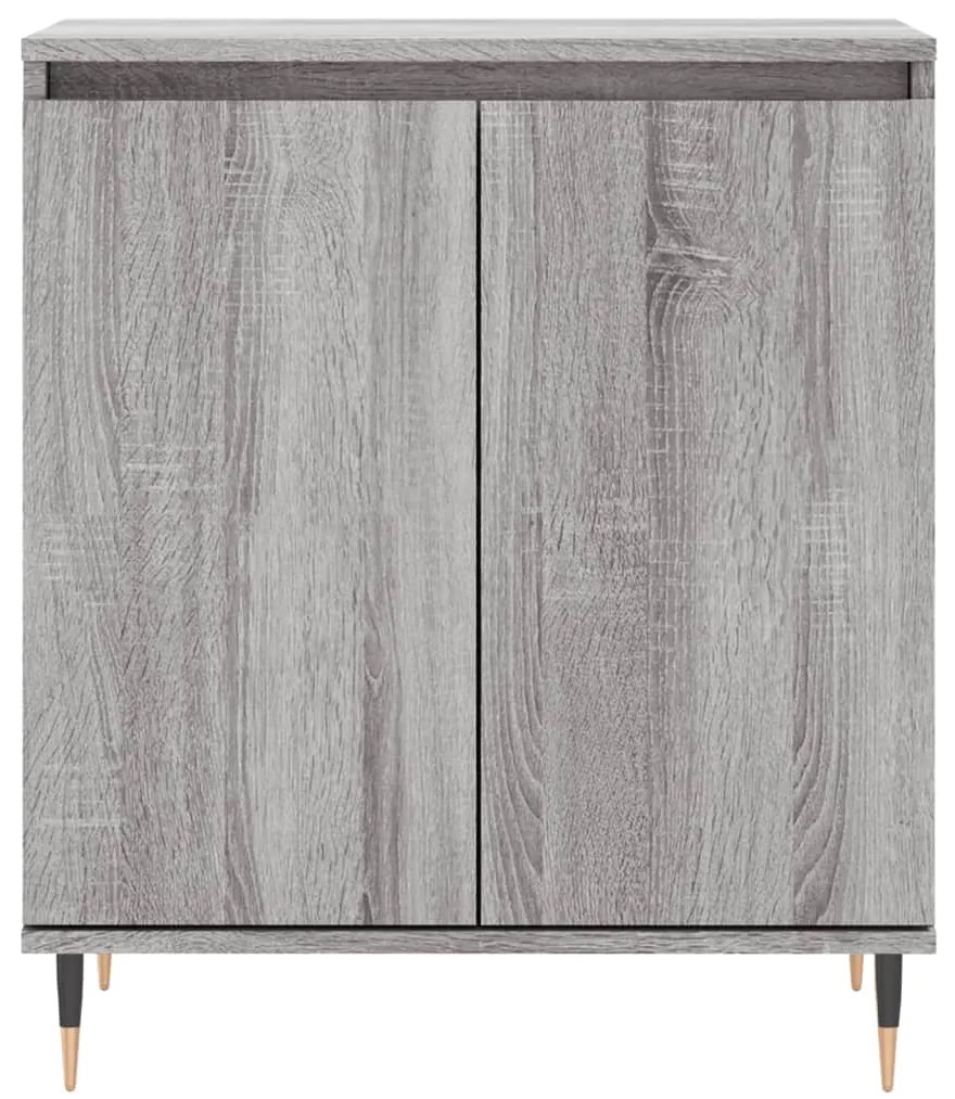 vidaXL Ντουλάπι Γκρι Sonoma 60x35x70 εκ. από Επεξεργασμένο Ξύλο