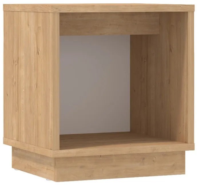 Κομοδίνο Gino Megapap χρώμα sapphire oak 40x35,3x45εκ.