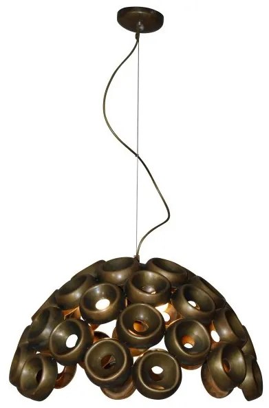 Κρεμαστό Φωτιστικό Οροφής 6xE14 Φ62cm Darina Homelighting-77-4328-Κόκκινο 77-4328