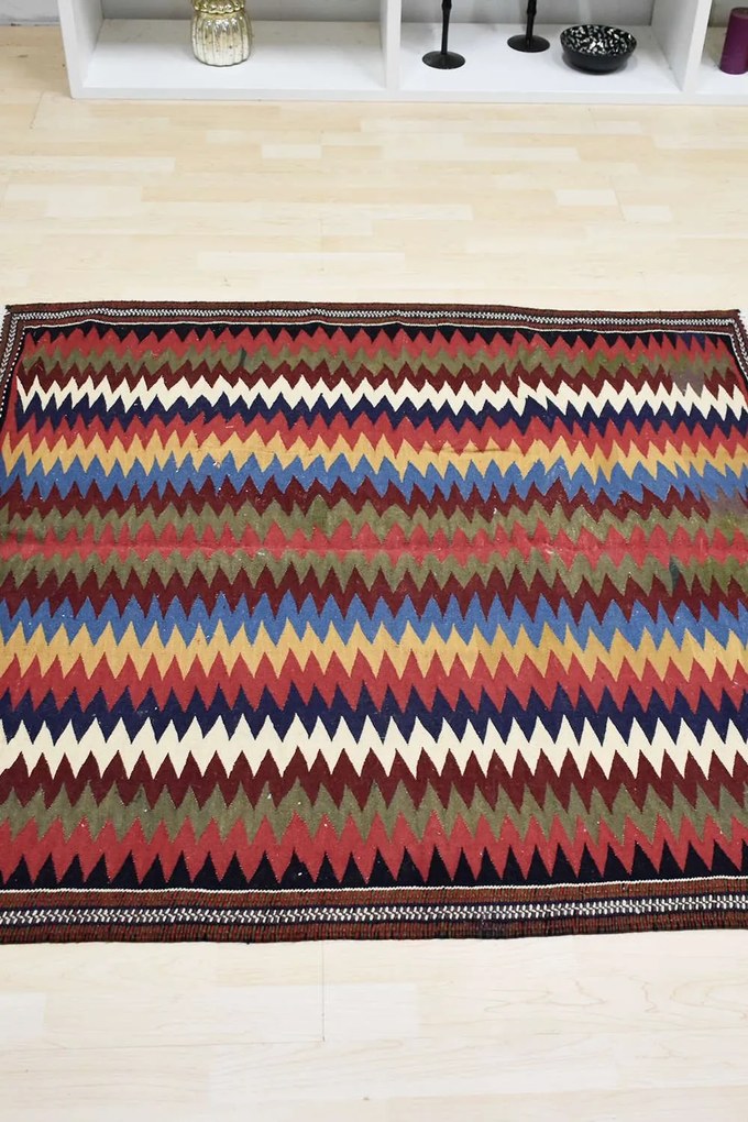 Χαλί Pakistan Kelim Sainani 12789 Multi 125X116 125X116cm