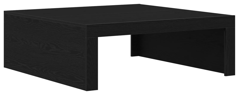 vidaXL Μαύρο Τραπεζάκι Σαλονιού - 100x100x35 εκ. Φτιαγμένο από Σύνθετο Ξύλο