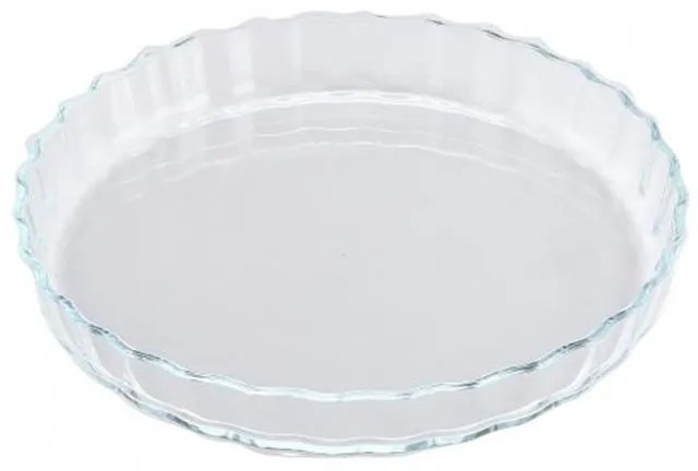 Estia Ταψί Τάρτας Crystal Γυάλινο Πυρίμαχο 30x4cm 2lt Στρογγυλό 01-10669