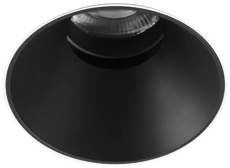 Σποτ Led Χωνευτό Deep60 R 3023592712 Χωρίς Πλαίσιο 15° 2700K 466lm CRI90 Black Faro Barcelona Στρόγγυλο