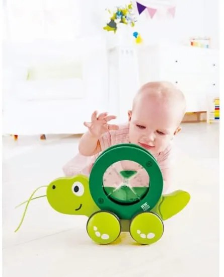 Ξύλινη Συρόμενη Χελώνα "Push &amp; Pull Tito" Hape