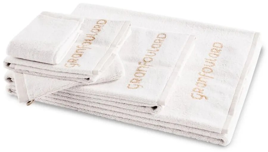 Πετσέτα Shades 13 9312710 Bianco Bassetti Σώματος 70x140cm 100% Cotton