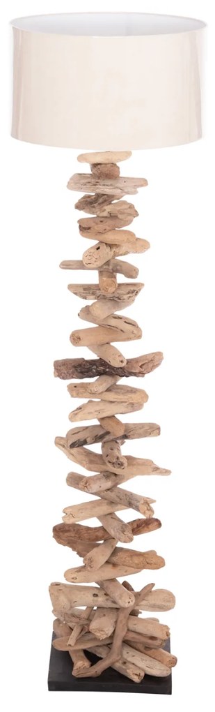 ΔΙΑΚΟΣΜΗΤΙΚΟ ΦΩΤΙΣΤΙΚΟ ΔΑΠΕΔΟΥ ALTAR HM4430 DRIFTWOOD--ΛΕΥΚΟ PVC Φ45x155Υεκ. - 0512260 - HM4430