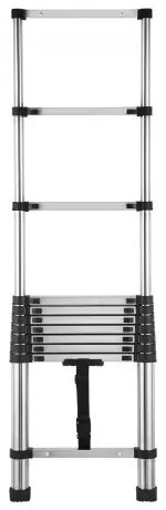 VEVOR Telescoping Ladder Stainless Steel Extension Step 10.5ft Portable Ladders