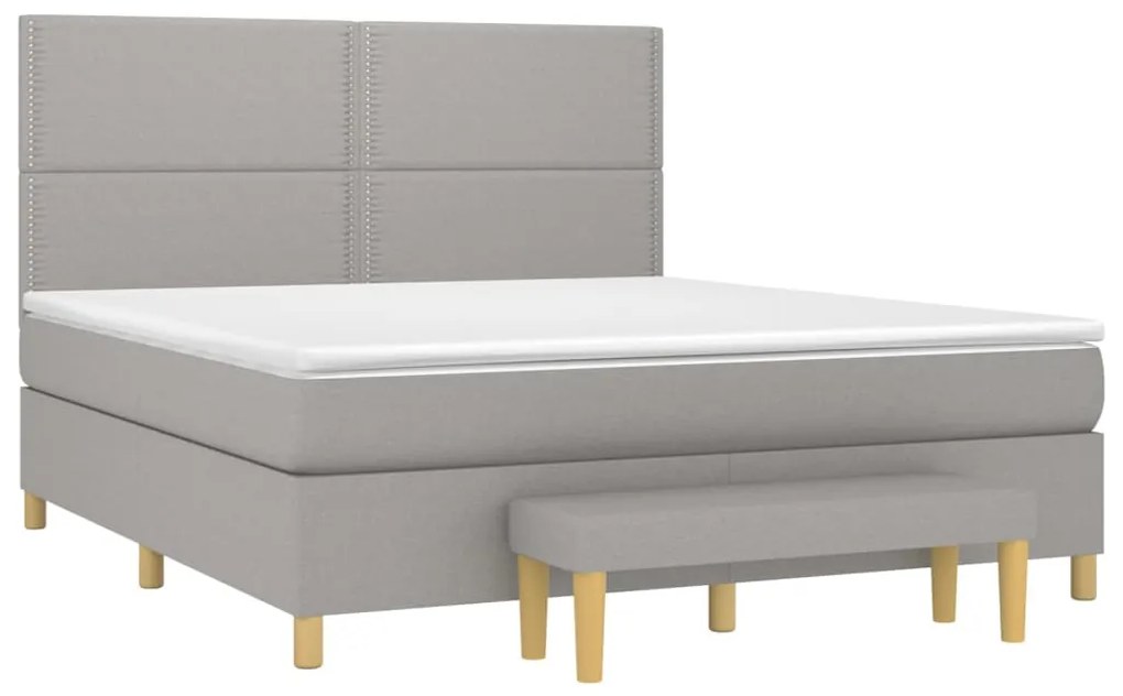 ΚΡΕΒΑΤΙ BOXSPRING ΜΕ ΣΤΡΩΜΑ ΑΝ. ΠΡΑΣΙΝΟ 160X200ΕΚ ΥΦΑΣΜΑΤΙΝΟ 3137085