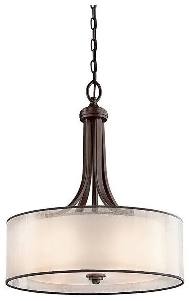 Κρεμαστό Φωτιστικό Οροφής 4xE27 Lacey Elstead Lighting-KL-LACEY-P-L-MB-Μπρονζέ KL-LACEY-P-L-MB