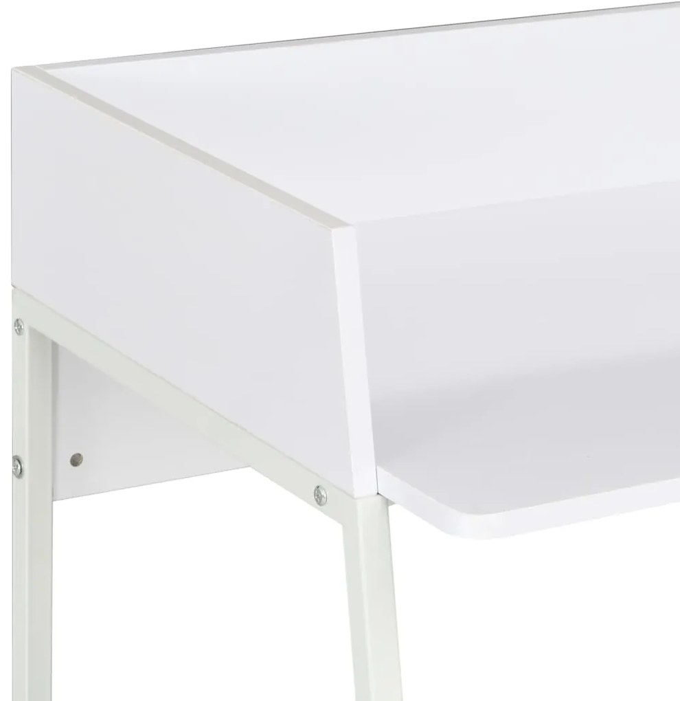 vidaXL Γραφείο Λευκό 90 x 60 x 88 εκ.