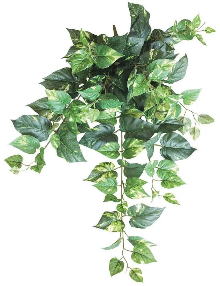 Τεχνητό Κρεμαστό Φυτό Πόθος 00-00-1569 90cm Green Marhome Συνθετικό Υλικό