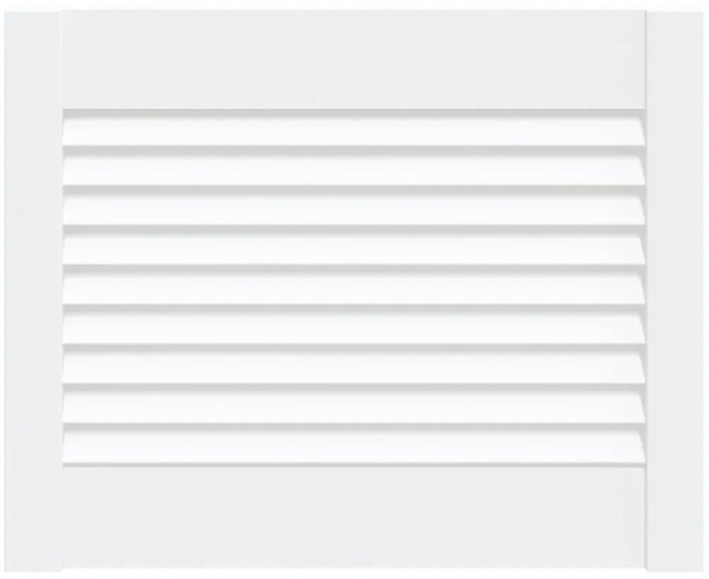 vidaXL Πορτάκι με Περσίδες 39,5x49,4 εκ. από Μασίφ Ξύλο Πεύκου