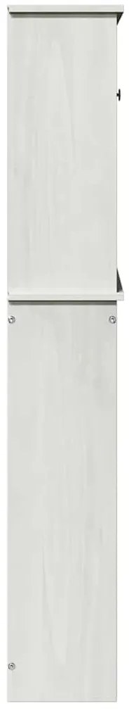 vidaXL Ντουλάπα Πλυντηρίου με ράφι VIGO Λευκό και Αντίκα Λευκό