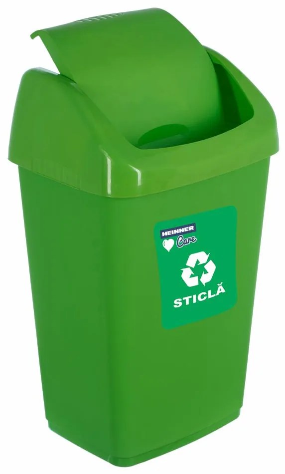 Heinner HR-AL-35V Κάδος απορριμάτων 35Lt Πράσινος 35x29x57cm