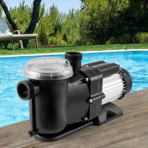 VEVOR Above Ground Swimming Pool Pump Single Speed 1.5 HP 100 GPM 2850RPM UL
