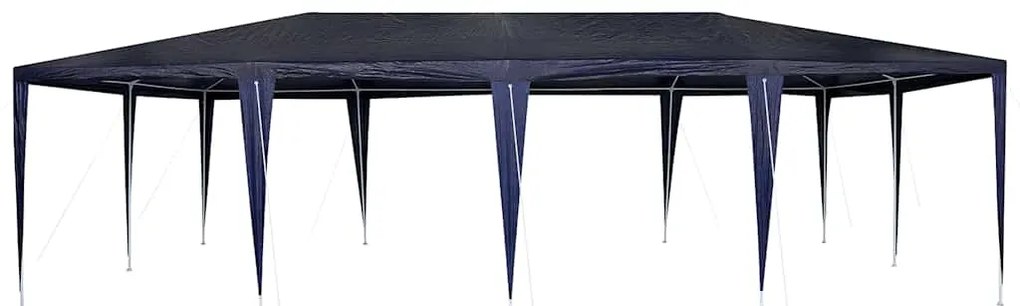 vidaXL Σκηνή Πάρτυ Μπλε, Λευκό 800 x 400 x 266 εκ Πολυεστέρας, Χάλυβας