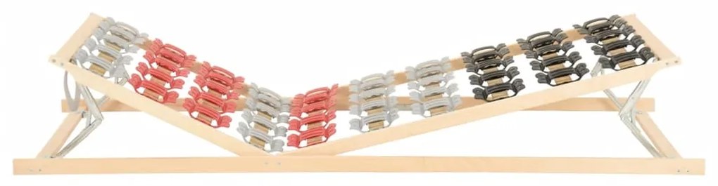 vidaXL Πλαίσιο Κρεβατιού 12 Σανίδες 120x200εκ Ρυθ. Τμήμα Κεφάλι/Πόδια