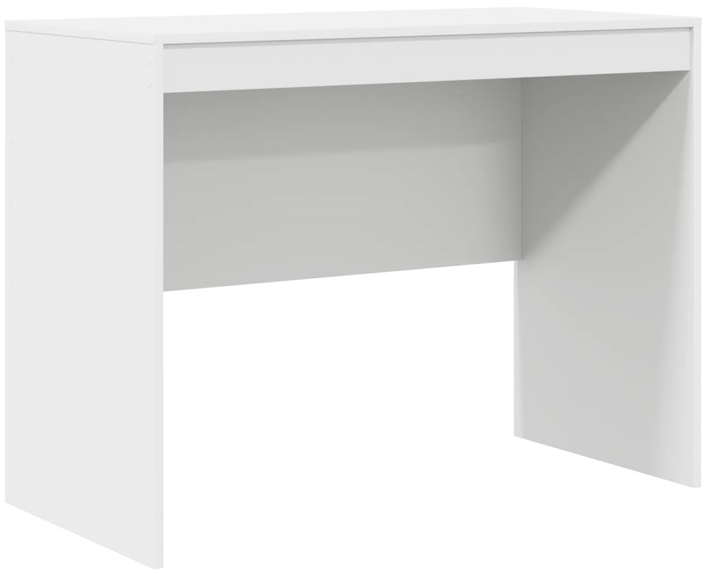 vidaXL Γραφείο Γραφής Λευκό Μοριοσανίδα 100 x 50 x 76 cm Αποθήκευση