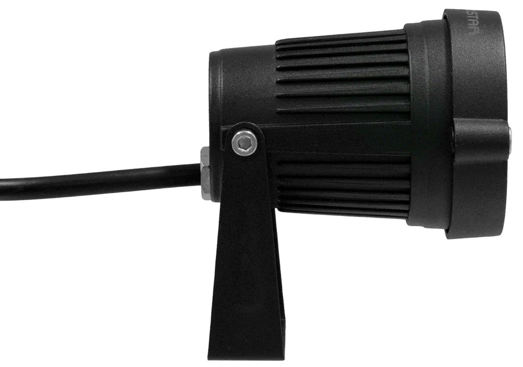GloboStar 75587 Προβολάκι Κήπου Καρφωτό - Δαπέδου Bridgelux COB LED 10W 1000lm 35° DC 24V Αδιάβροχο IP67 Ultra Μπλε Dimmable - 75587