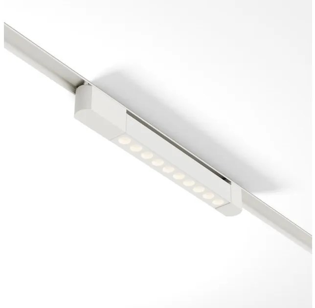 Γραμμικό Φωτιστικό Μονοφασικής Ράγας Unity LED 10W Λευκό 3000K Points Rot TR010-1-10W3K-M-W-DE Maytoni TR010-1-10W3K-M-W-DE